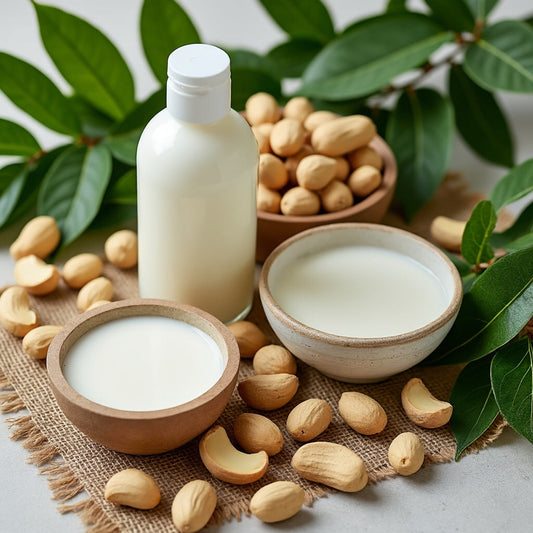 Découvrez l'Huile Démaquillante Lactée Bio au Parfum de Lait de Cajou