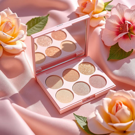 Palette de Maquillage avec Highlighter