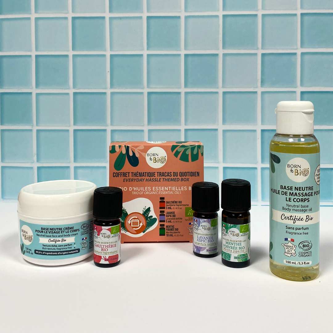 Huile de massage base neutre certifiée Bio