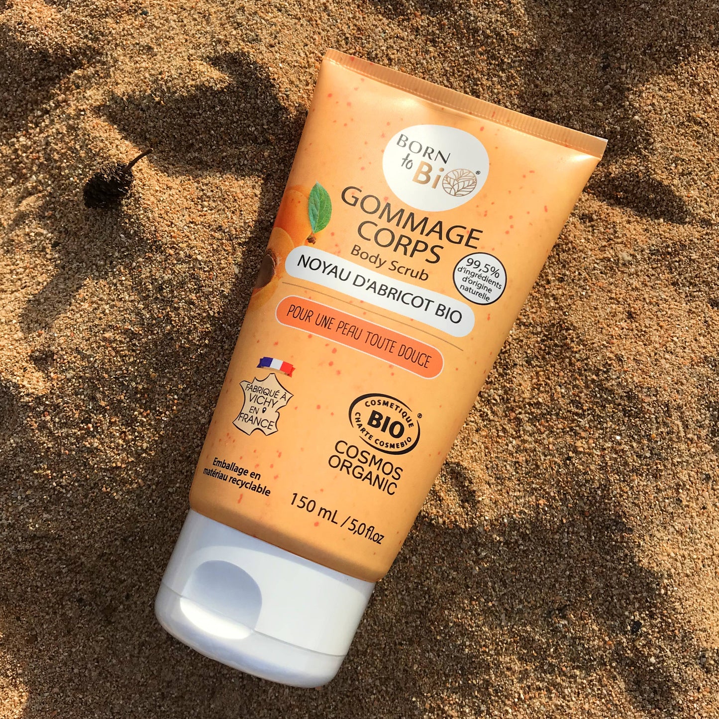 Gommage corps Noyau d'Abricot Bio Cosmos Organic  150mL