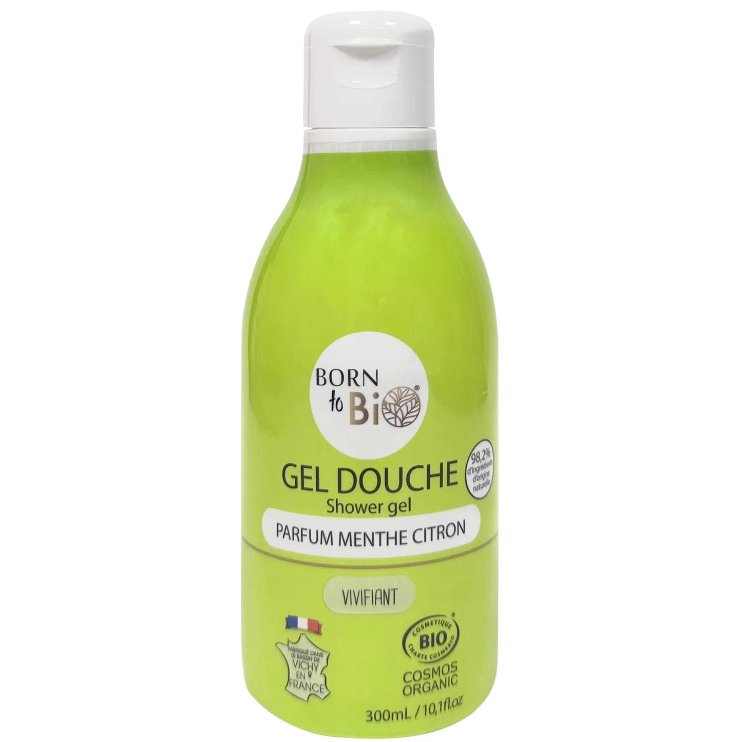 Gel douche Menthe Citron Certifié Bio - 300mL - Ecoshopbio.fr - Iacuboi Lina