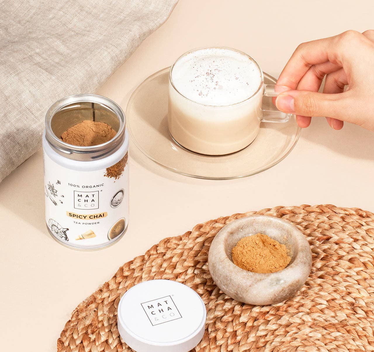Thé Matcha Chai Épicé