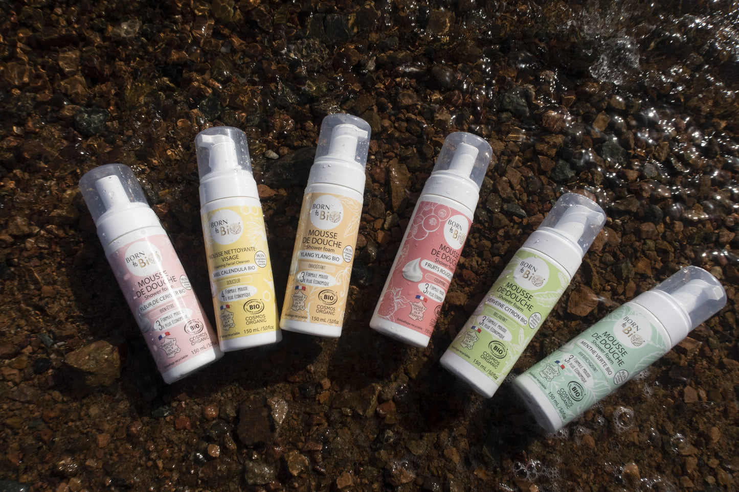 Mousse de douche Fruits rouges Bio Cosmos Organic - 150mL - Ecoshopbio.fr - Iacuboi Lina