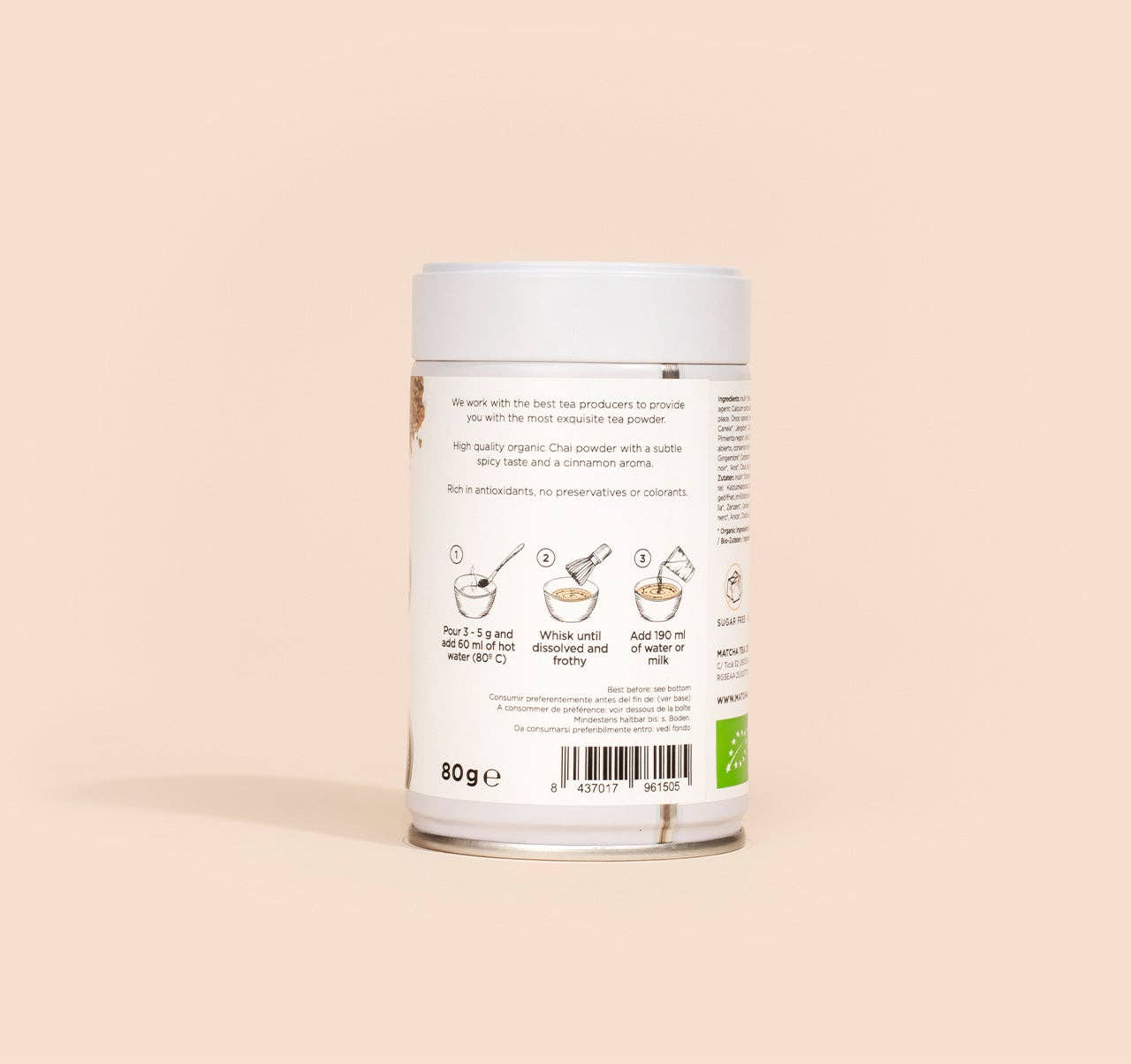 Thé Matcha Chai Épicé