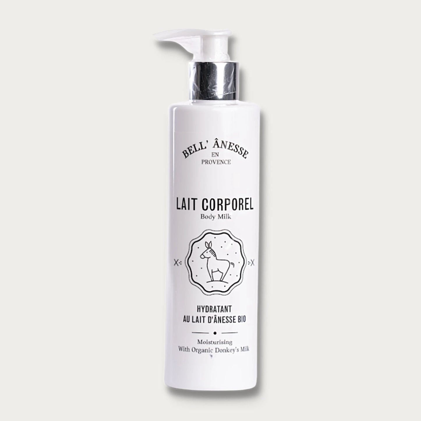 LAIT CORPOREL AU LAIT D'ANESSE BIO 250ML - Ecoshopbio.fr - Iacuboi Lina
