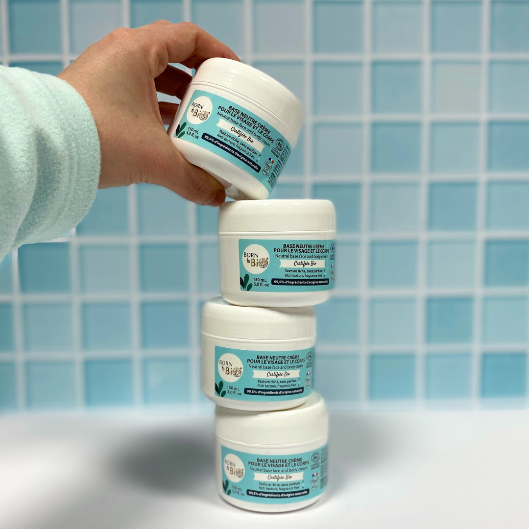Crème visage et corps base neutre certifiée Bio