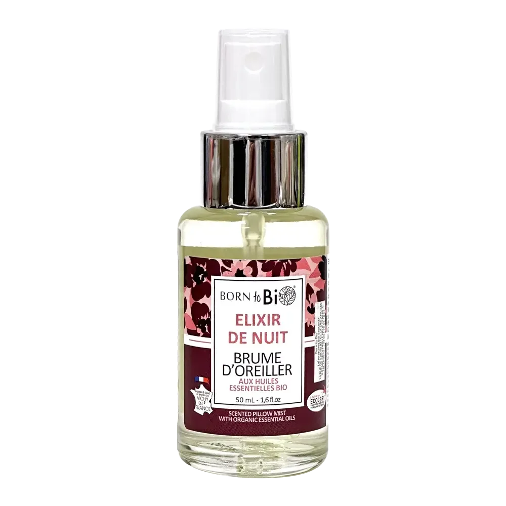Brume d'oreiller Elixir de Nuit Zen aux huiles essentielles - Ecoshopbio.fr - Iacuboi Lina
