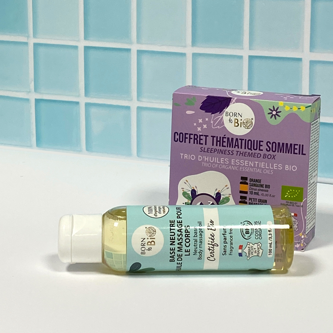 Huile de massage base neutre certifiée Bio