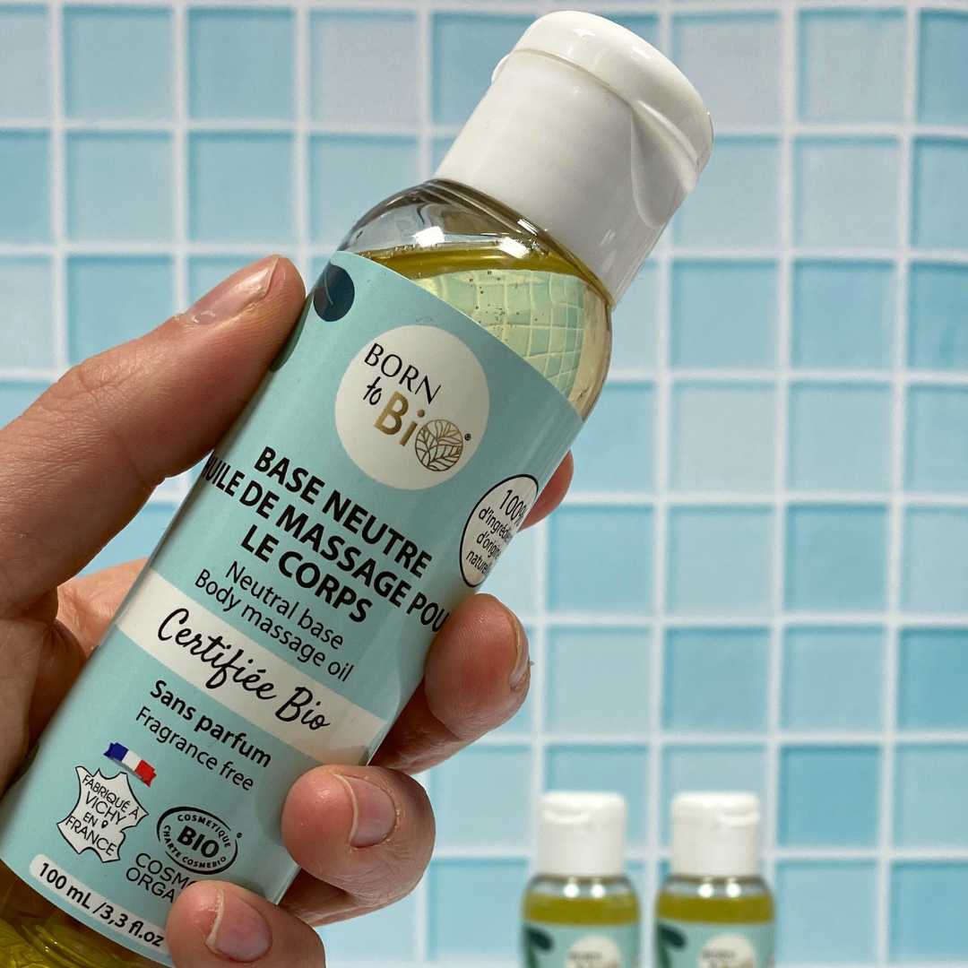 Huile de massage base neutre certifiée Bio