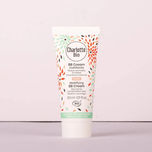 BB cream matifiante BIO- peaux mixtes CHARLOTTE BIO - Ecoshopbio.fr - Iacuboi Lina