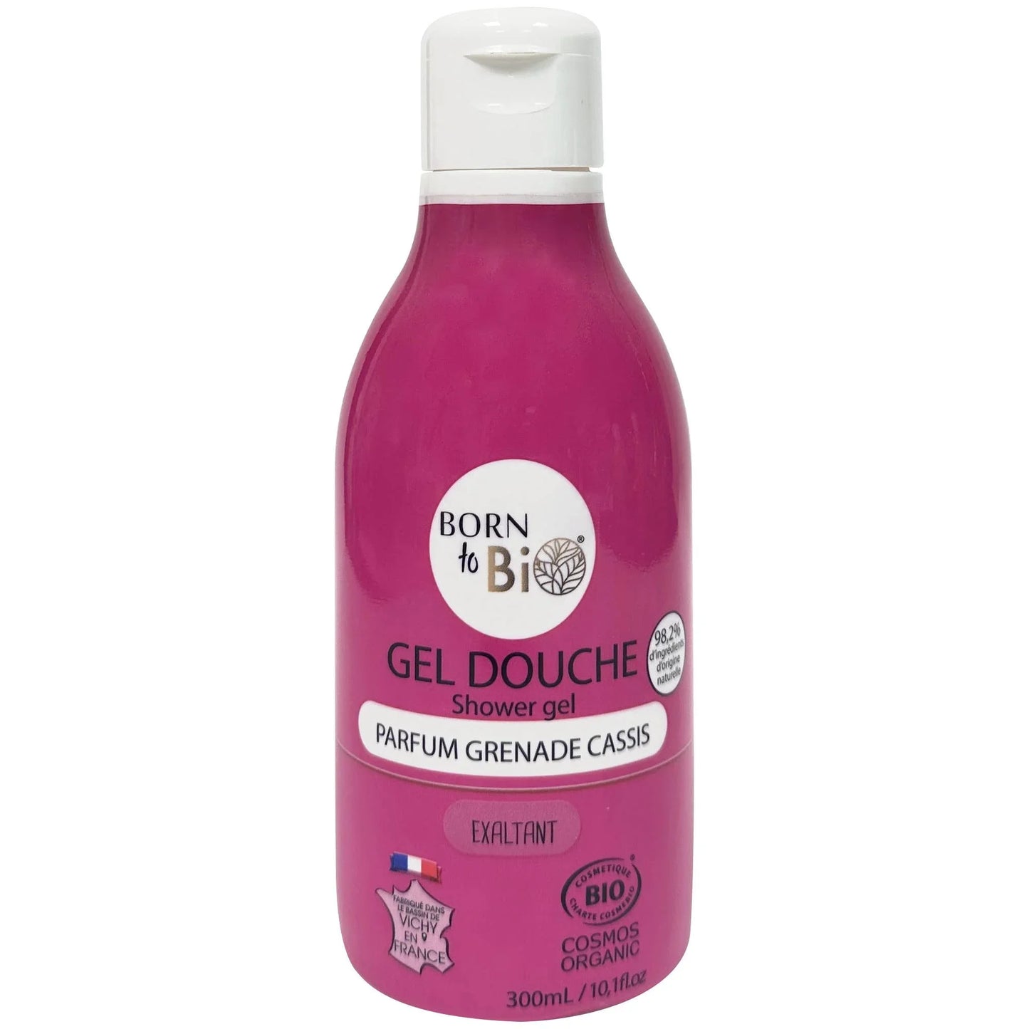 Gel douche Grenade Cassis Certifié Bio - 300mL - Ecoshopbio.fr - Iacuboi Lina