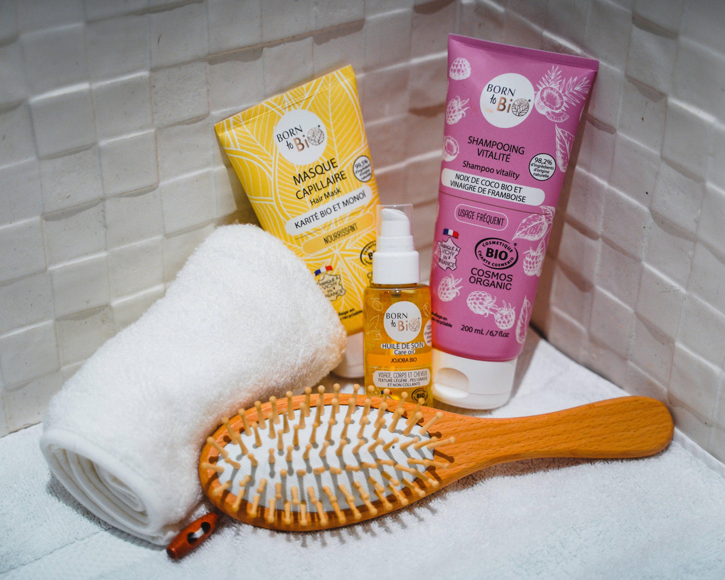 Masque capillaire Nourrissant Monoï bio et Karité - Ecoshopbio.fr - Iacuboi Lina