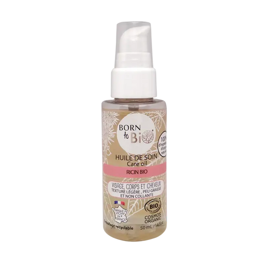 Huile de soin Ricin Bio Cosmos Organic  - Born to Bio 50mL