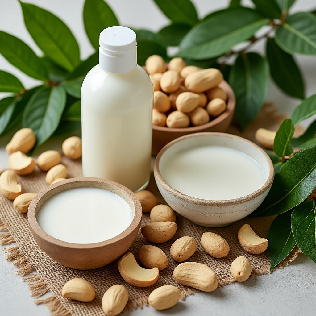 Découvrez l'Huile Démaquillante Lactée Bio au Parfum de Lait de Cajou