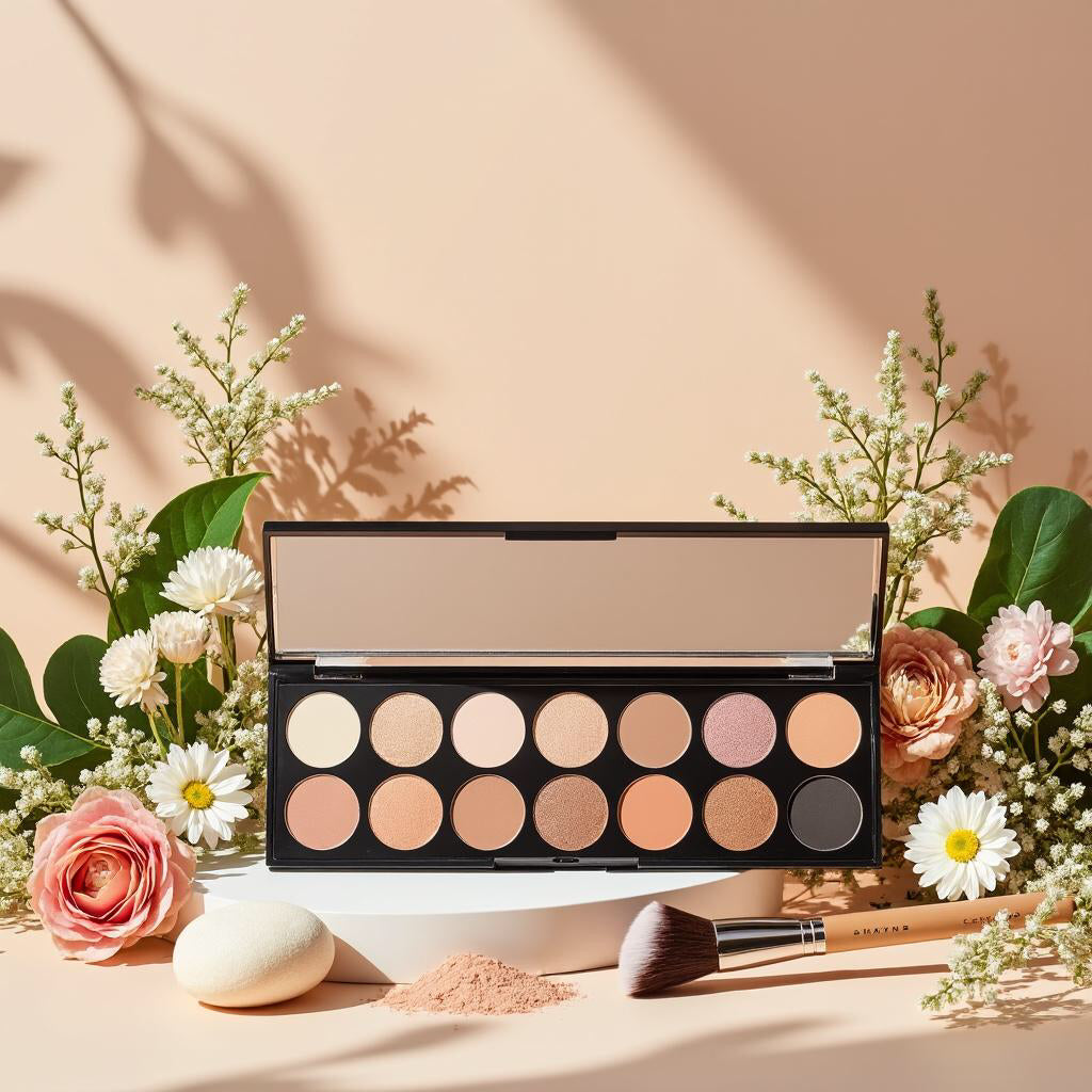 Palette de Maquillage avec Produits Naturels