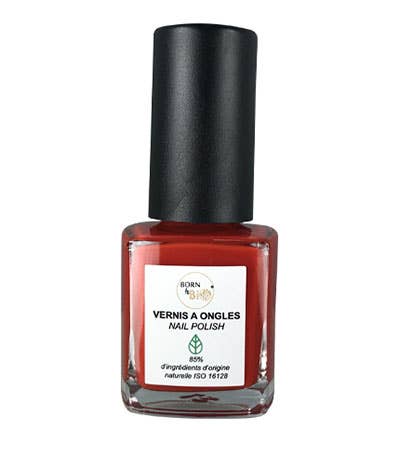 VERNIS A ONGLES NATUREL - N° 4 ROUGE VIF 7mL
