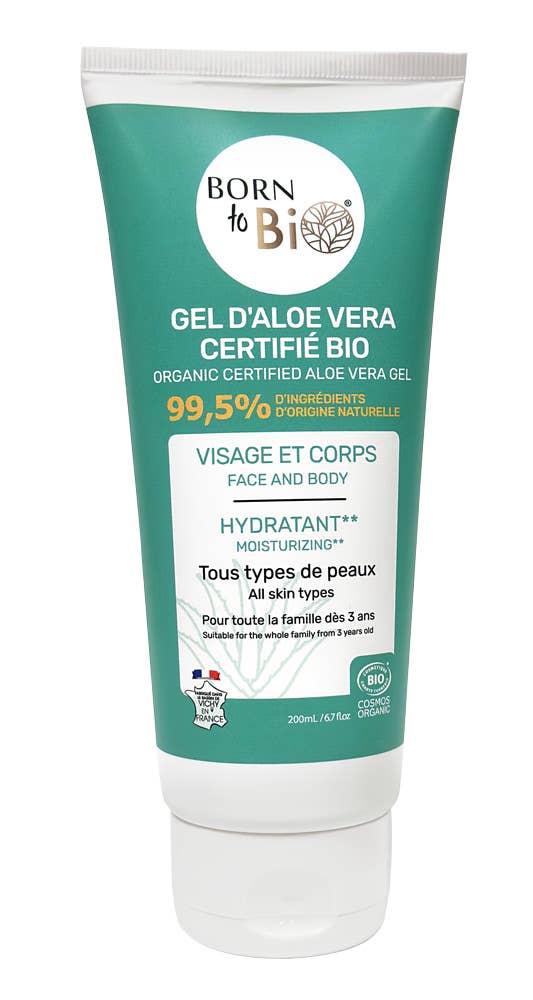 GEL D'ALOE VERA CERTIFIE BIO - 200 Ml