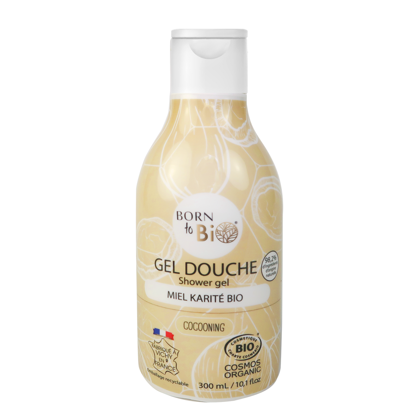 Gel douche Miel Karité Bio Cosmos Organic