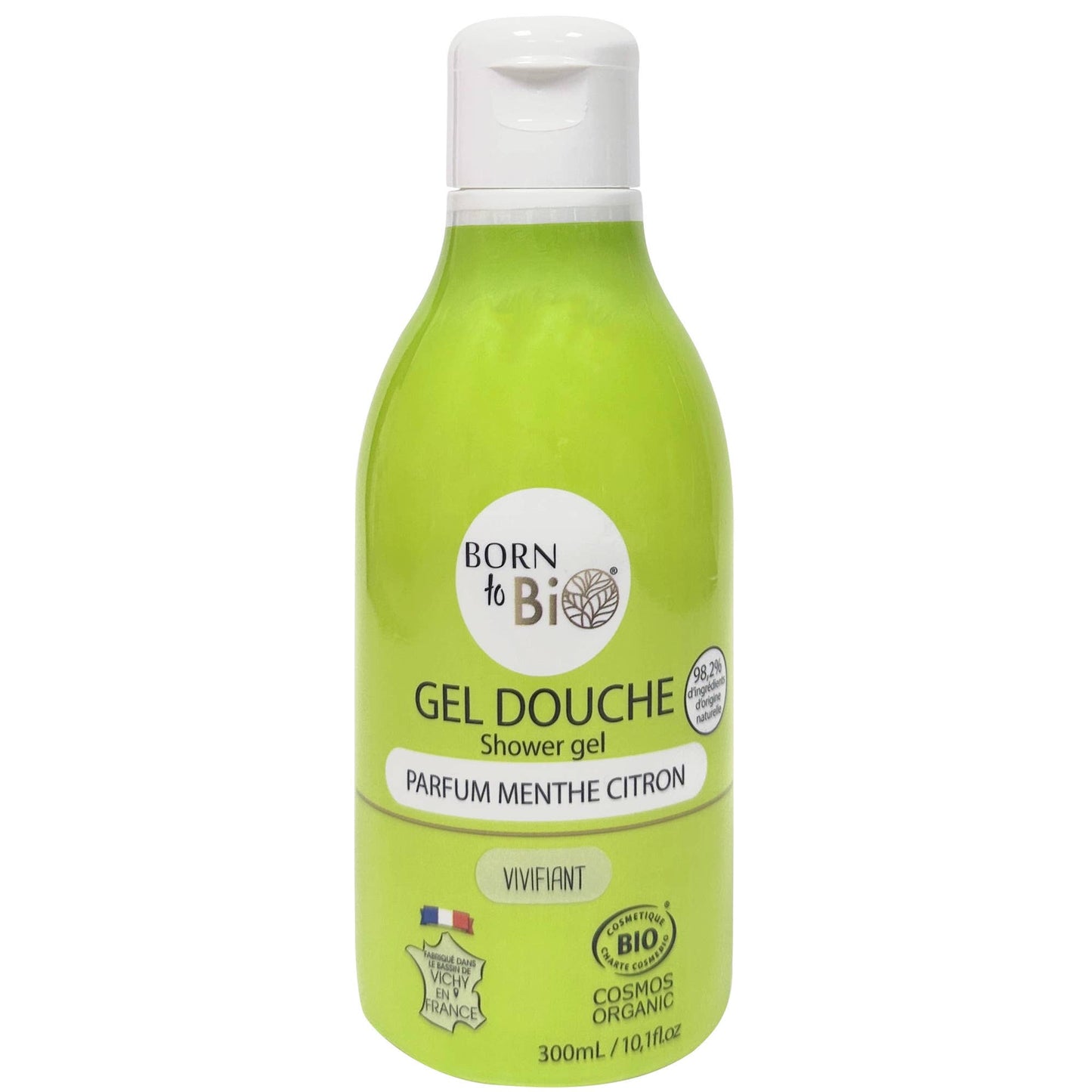 Gel douche Menthe Citron Certifié Bio - 300mL