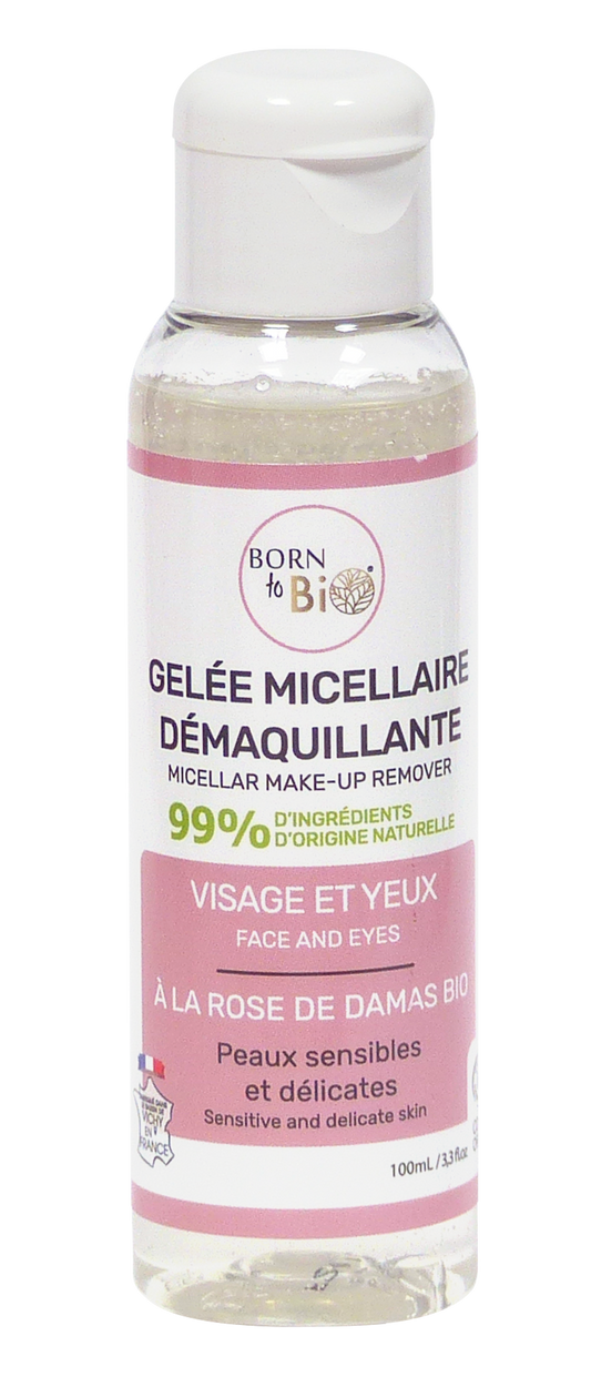 Gelée micellaire démaquillante 100 ml - Certifiée BIO