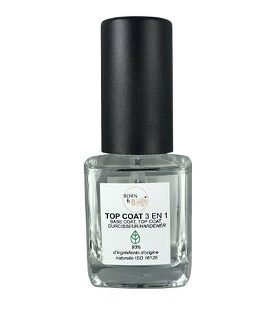 TOP COAT 3 EN 1 DURCISSEUR BRILLANT 7,5mL