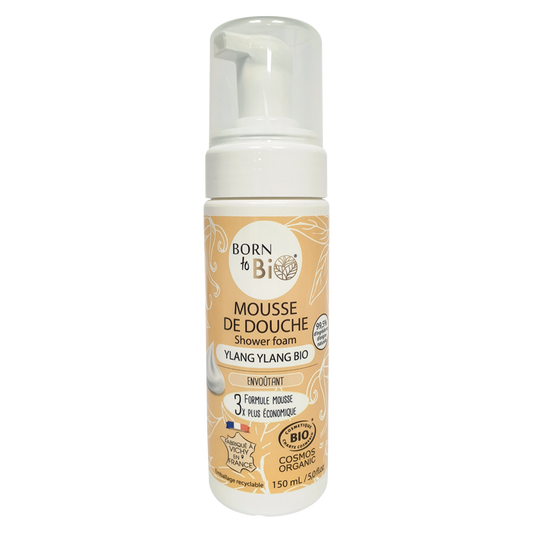 Mousse de douche Ylang ylang Bio Cosmos Organic - 150mL