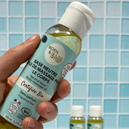 Huile de massage base neutre certifiée Bio