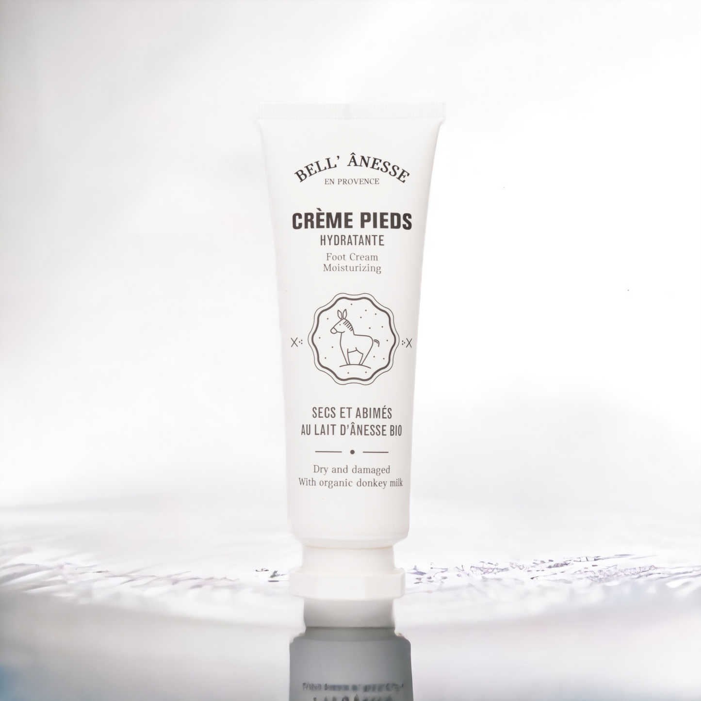 CRÈME PIEDS HYDRATANTE AU LAIT D'ÂNESSE BIO 120ml