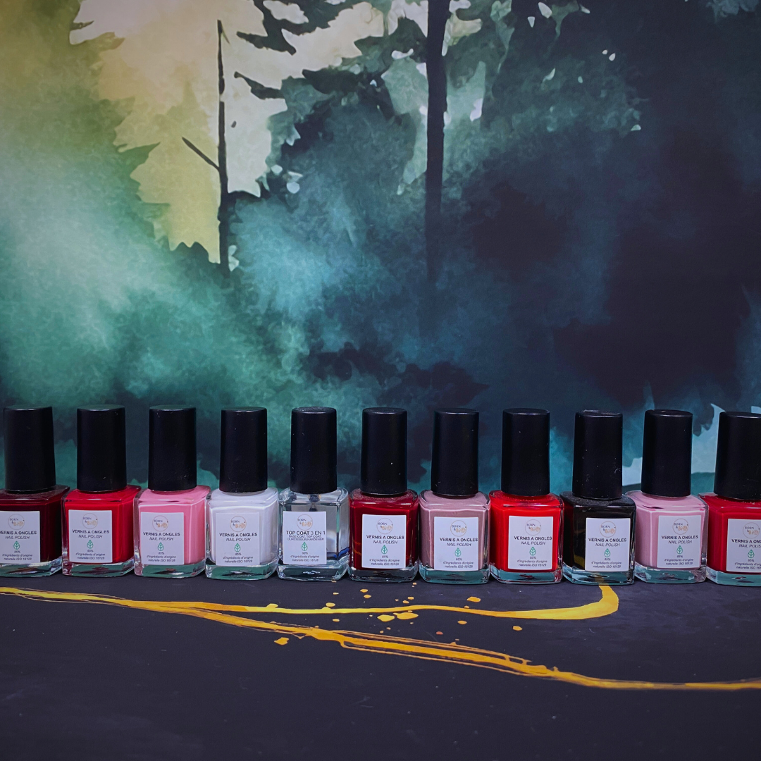 VERNIS A ONGLES NATUREL  - N° 10 NOIR 7mL